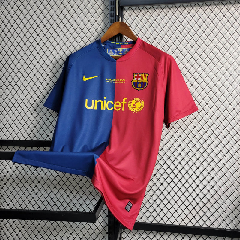 FC Barcelone Domicile Retro 08/09