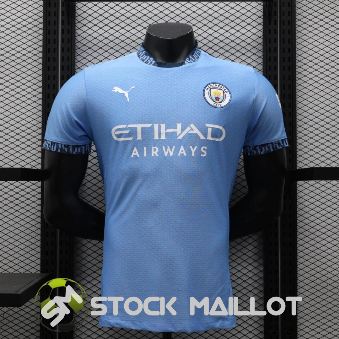 Manchester City Authentique Domicile 24/25