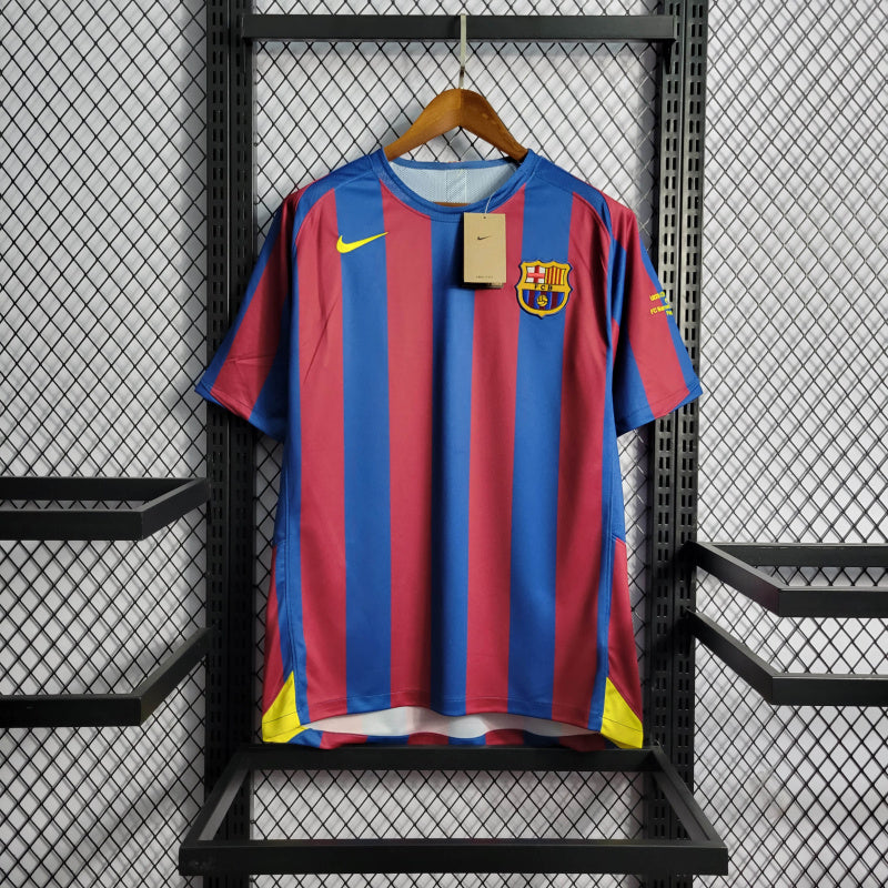 FC Barcelone Domicile Retro 05/06