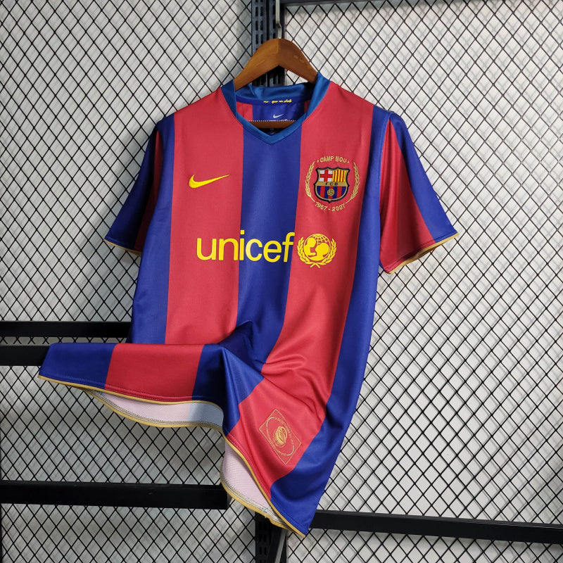 FC Barcelone Domicile Retro 07/08