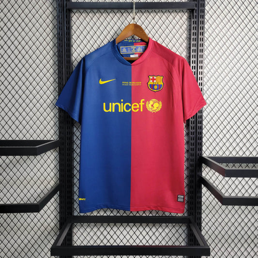 FC Barcelone Domicile Retro 08/09