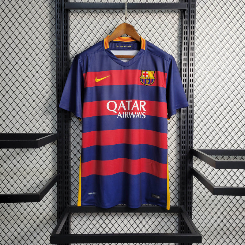 FC Barcelone Domicile Retro 15/16