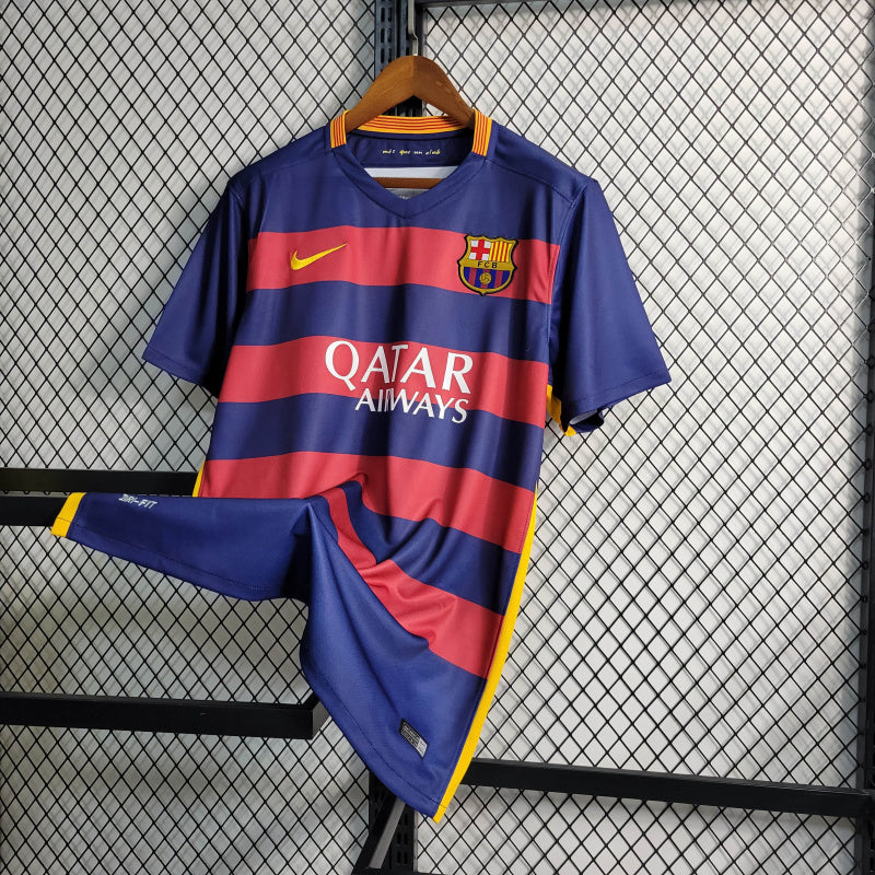 FC Barcelone Domicile Retro 15/16