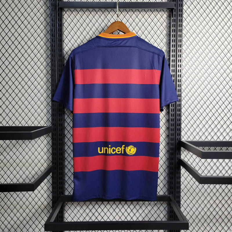 FC Barcelone Domicile Retro 15/16