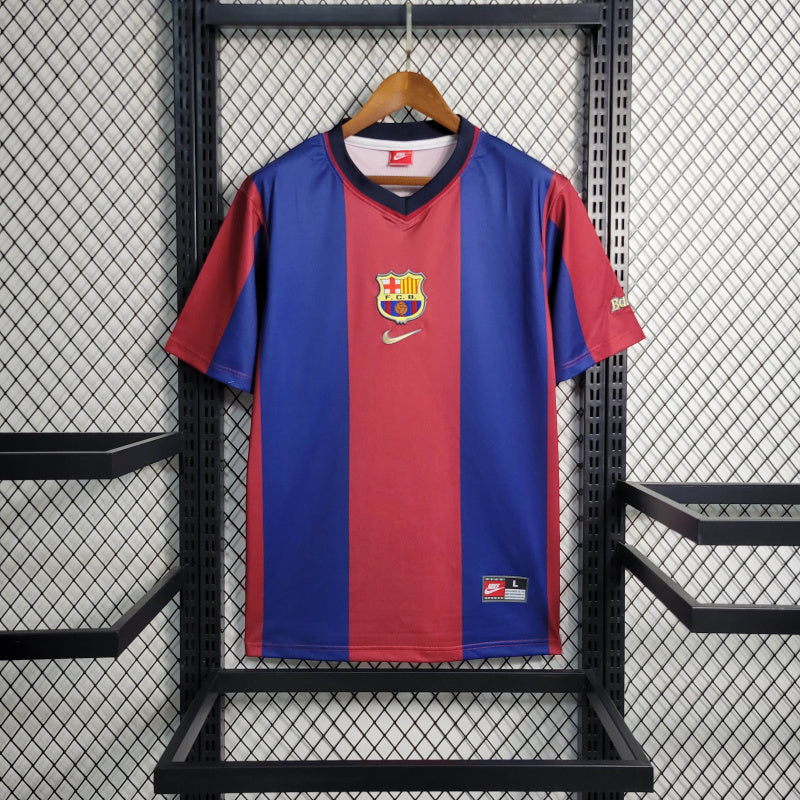 FC Barcelone Domicile Retro 98/99