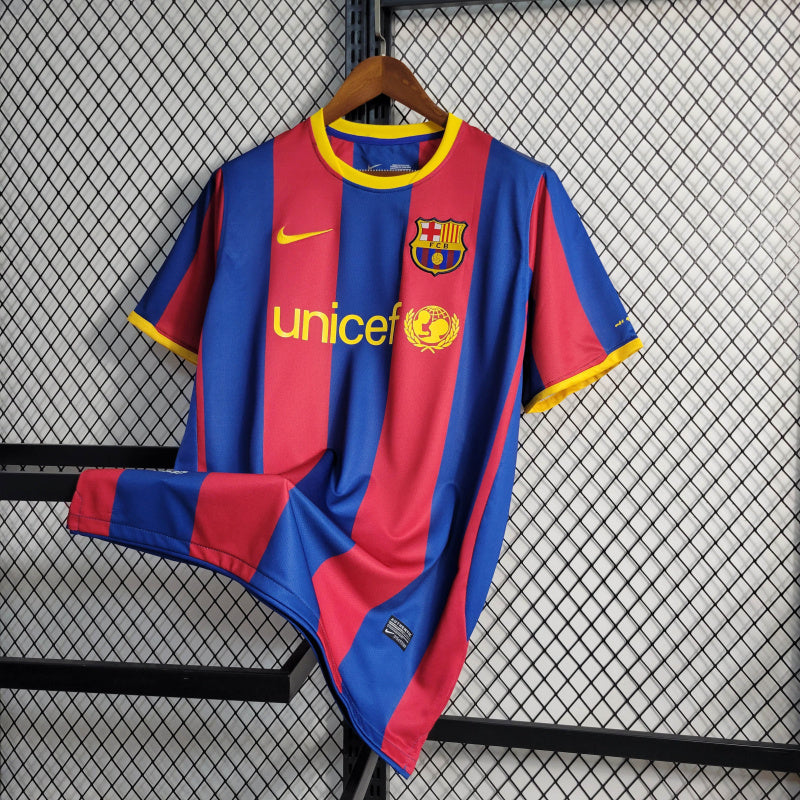 FC Barcelone Domicile Retro 10/11