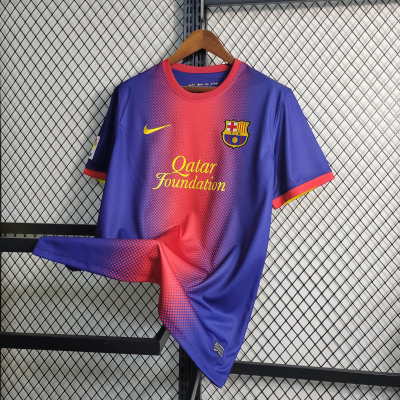 FC Barcelone Domicile Retro 12/13