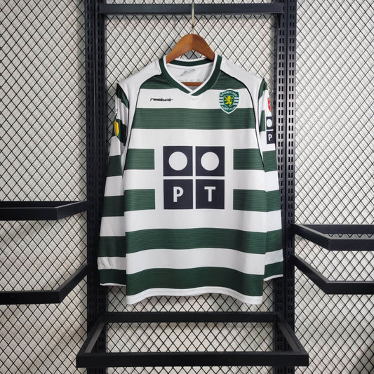 Sporting Lisbonne Domicile Retro 02/03